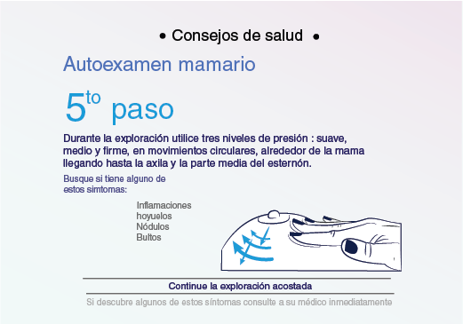 Utilice 3 niveles de presión : suave, medio y firme.